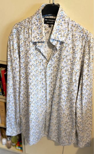 💫Camisa estampada caballero de Marks Spencer⭐️
