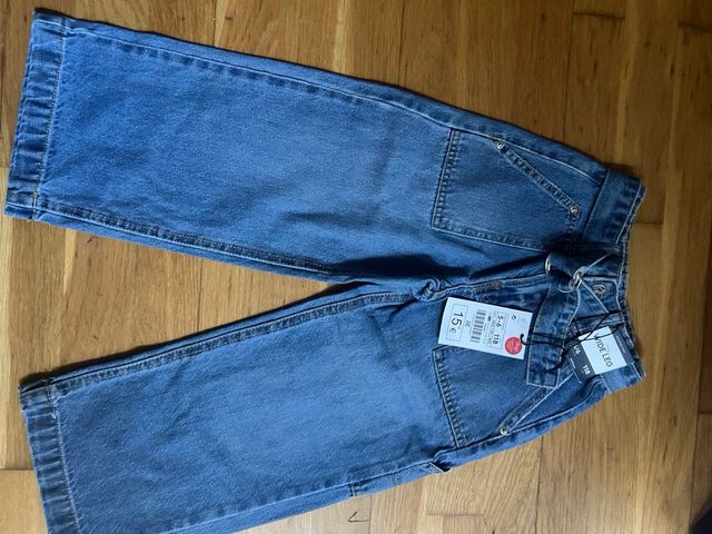 Pantalon denim niña nuevo