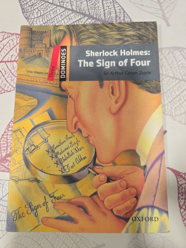 Libro sherlck Holmes the sig of Fourn