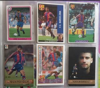 PEP GUARDIOLA CROMOS FC BARCELONA