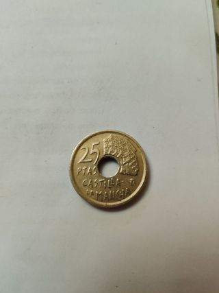 Moneda 25 pesetas 1996