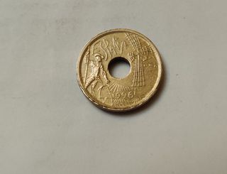 Moneda 25 pesetas 1996