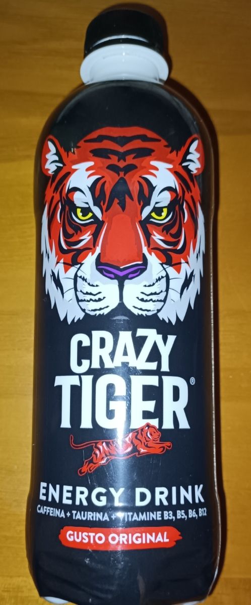 Bottiglia Energy Drink "Crazy Tiger"