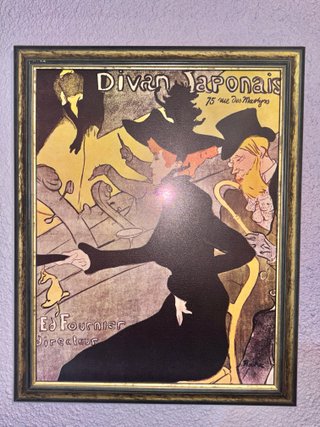 Serigrafia Enmarcada de Toulouse Lautrec