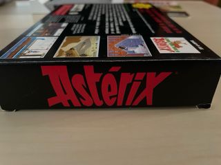 Juego Asterix para Super Nintendo. Versión PAL