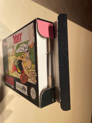 Juego Asterix para Super Nintendo. Versión PAL