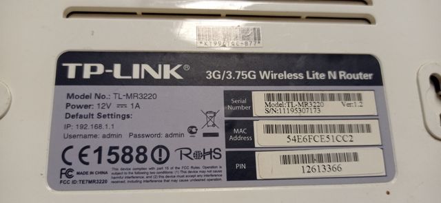 Router 3G 4G wifi lan Tp-link