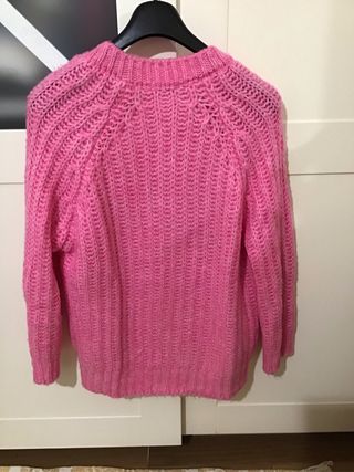 Jersey rosa de pico de Mango