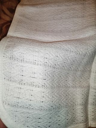 Copriletto per carrozzina e culla in jacquard