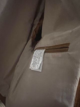 Chaqueta de piel Massimo dutti