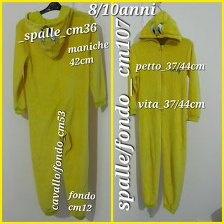 Pigiama tuta costume Tweety età 8/10anni