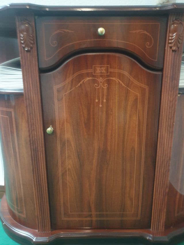 CONSOLA MUEBLE RECIBIDOR APARADOR MADERA 92x28 cm