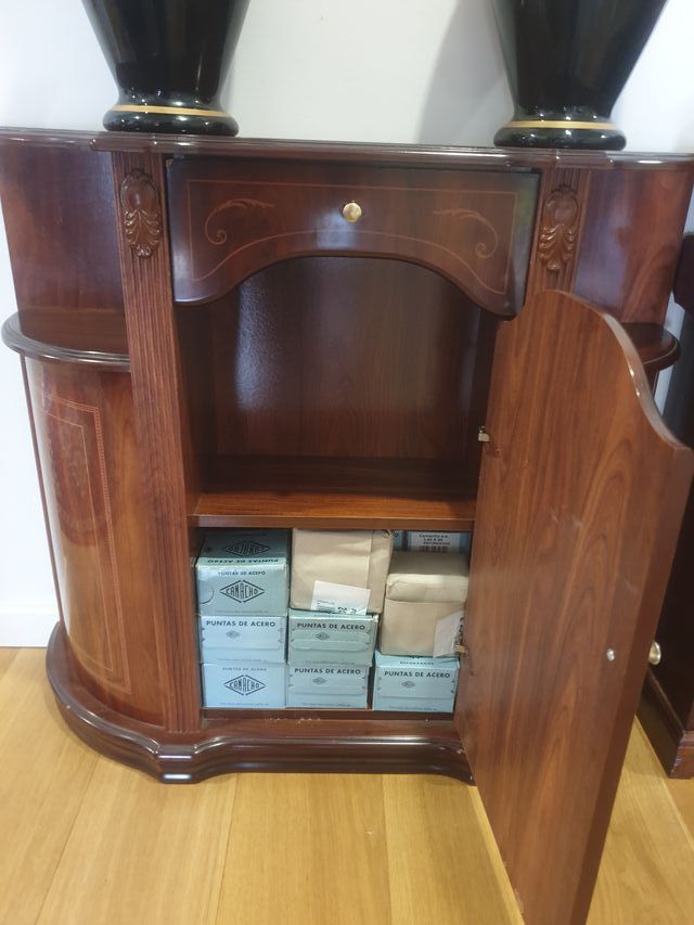 CONSOLA MUEBLE RECIBIDOR APARADOR MADERA 92x28 cm