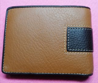 Cartera color marrón de hombre