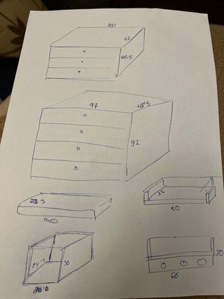 Lote de muebles infantiles