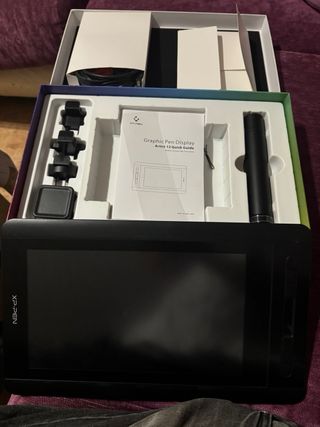 Tableta grafica de dibujo digital + Base de apoyo