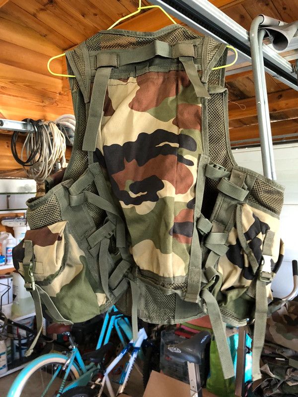 CHALECO MILITAR MONTAÑA LEGION EJERCITO CAMUFLAJE