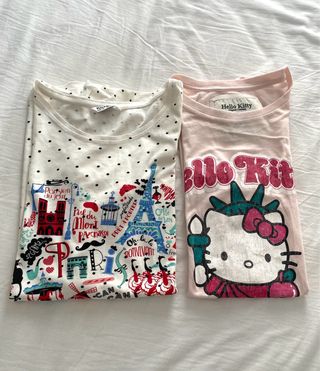 Camisetas manga corta