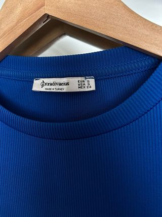 Jersey azul stradivarius