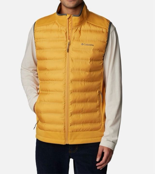 Chaleco plumas columbia