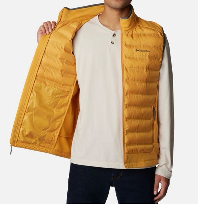 Chaleco plumas columbia