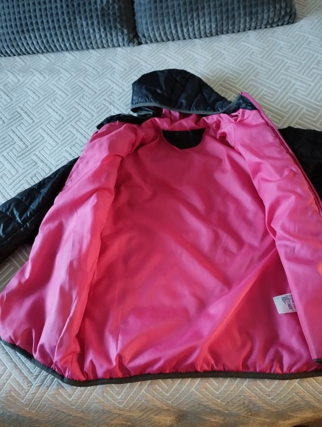 Cazadora (estilo plumas)