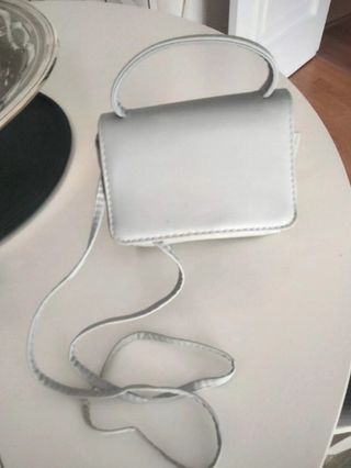 Bolso fiesta color plata