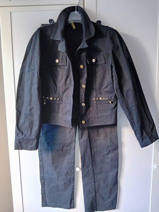 Completo jeans  e giubbotto 