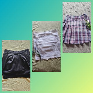 Lote de 3 faldas 