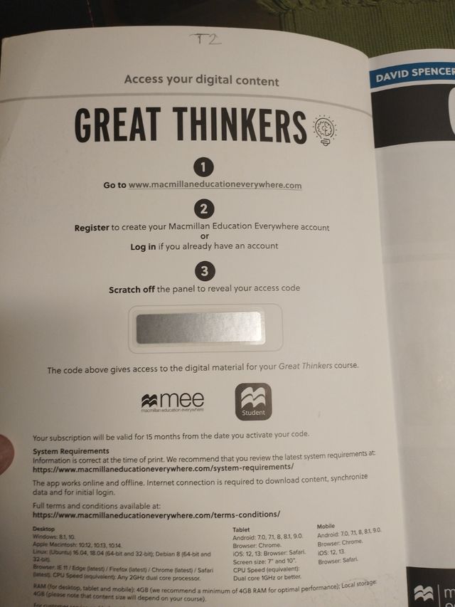 GREAT THINKERS B1 Student's and Digital Student's