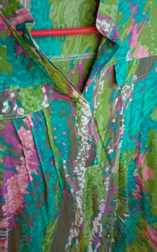 bonita camisa estampada