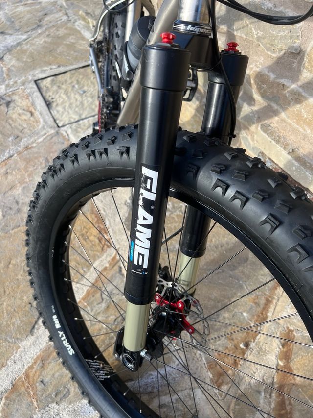 Fatbike Sandman Hoggar titanio