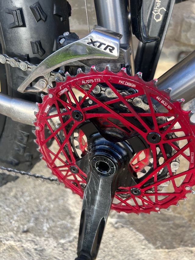 Fatbike Sandman Hoggar titanio