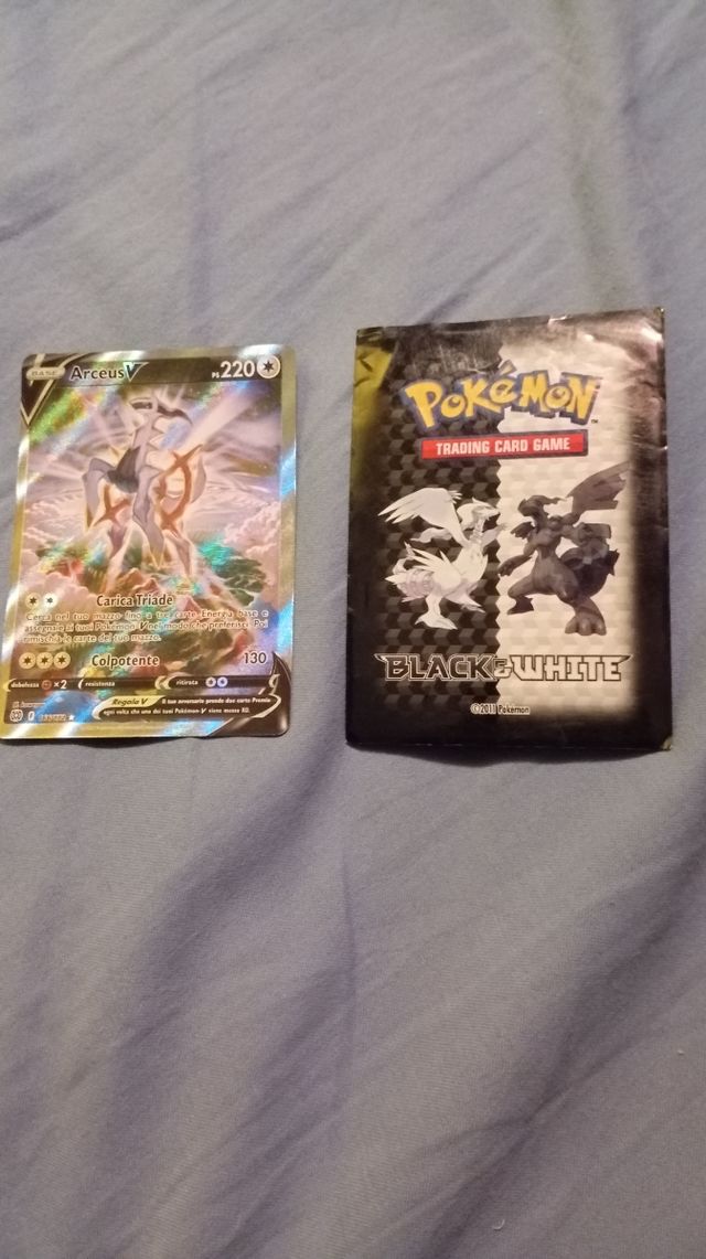 Carte Pokémon con Plastica di copertura