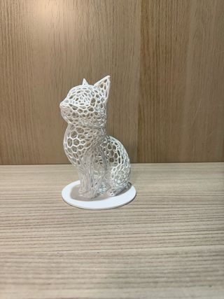 Gatto soprammobile bianco