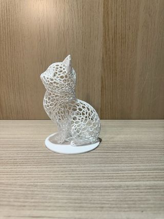 Gatto soprammobile bianco