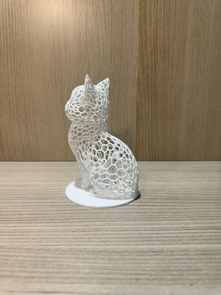 Gatto soprammobile bianco