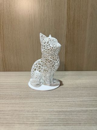 Gatto soprammobile bianco