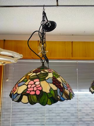 Lampara de techo Tiffany nueva
