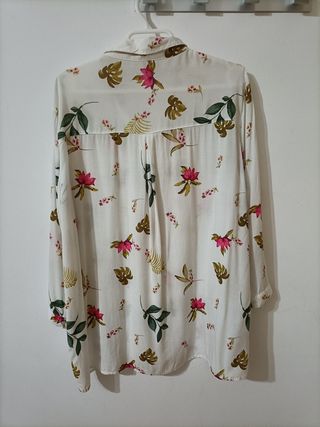 Camisa estampada mujer