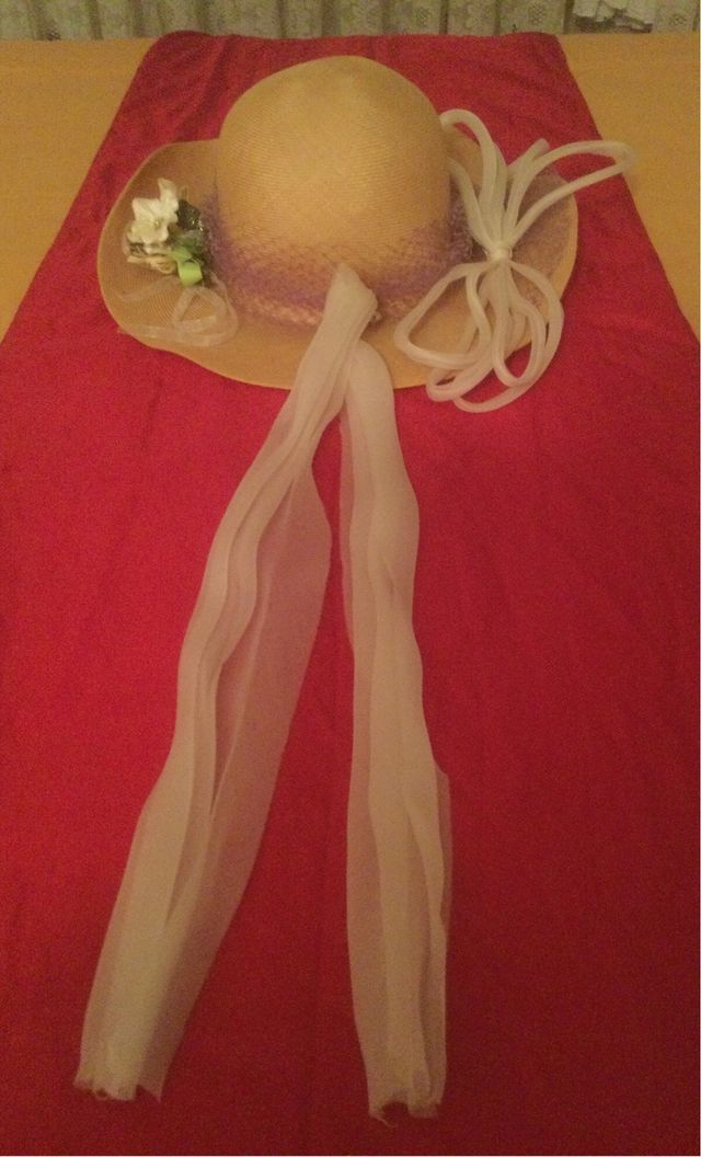 Vestito da sposa in raso e schiffon anni 70