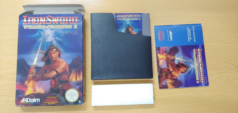 Imagen de Ironsword wizards and warriors 2 nes pal esp.