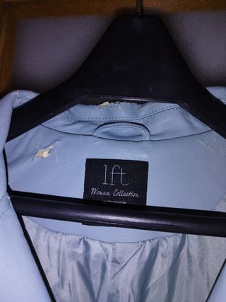 Chaqueta polipiel mujer 