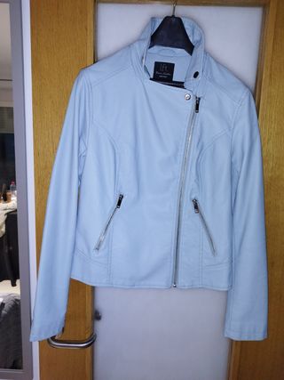 Chaqueta polipiel mujer 