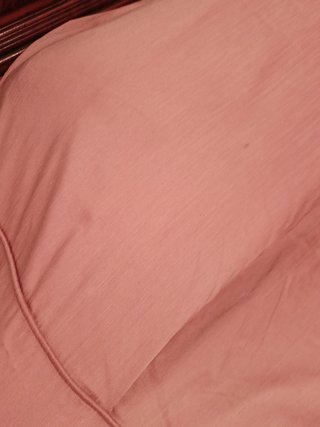 Copriletto vintage rosa