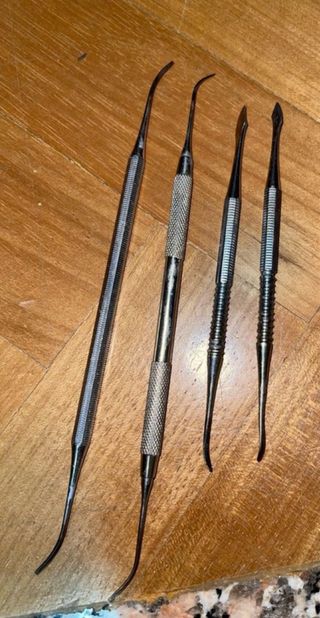 4 Espatulines Prótesis Dental