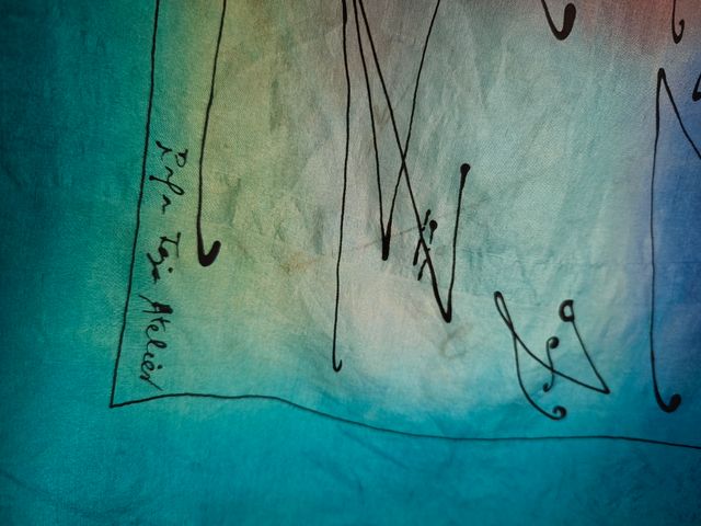 Pañuelo de seda cuadrado