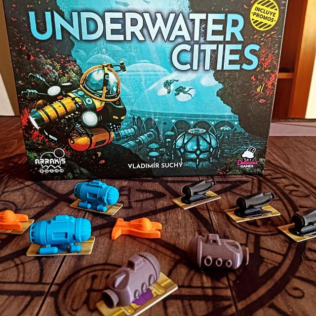 Inserto para juego Underwater cities