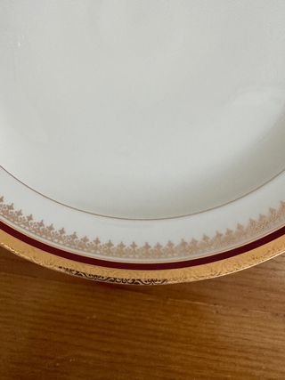 Hermoso plato porcelana limoges