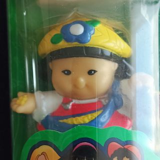 Fisher Price Tubetto con 3 personaggi. Vintage.